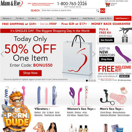 Adam &amp; Eve Store