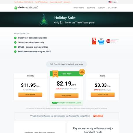 Private Internet Access (PIA)